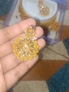 Designer Kundan Necklace &amp; Earring Set