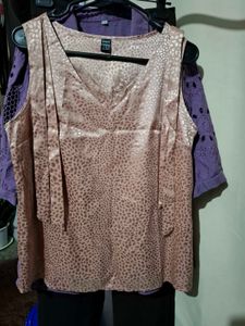 Shein Leopard Print V-Neck Sleeveless Top