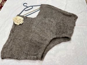 🎉Buy1 Get1 Free🎉Sweater with Flower Detail J