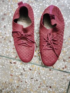 Women Maroon Colour Shoes