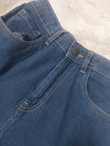 Women's Wide Leg Blue Jeans