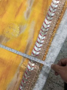 Green Embroidered Kurta Set with dupatta
