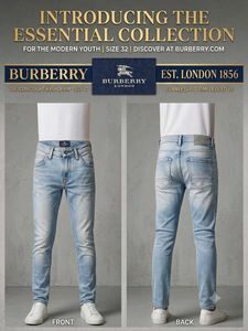 Burberry Light Blue Denim Jeans