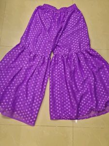 Sale! Purple Polka Dot Kurta Set