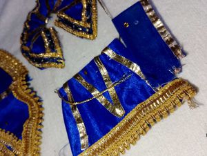 krishna ji and matai dres