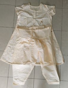 Ladies Cotton Dress With Embroidery