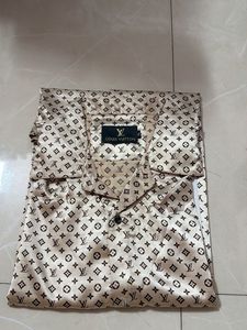 Louis Vuitton All Over LV Monogram Silk Shirt