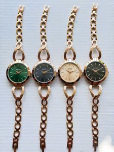 Elegant Rose Gold Chain Watches