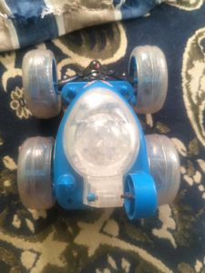 Blue Stunt Toy Car