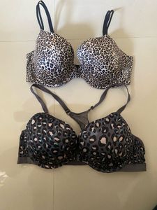 Leopard Print Bras 2-Pack