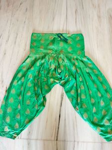 Purple &amp; Green Embroidered Salwar Kameez Suit