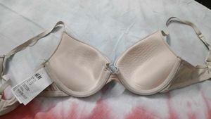Nude Padded Underwire Bra