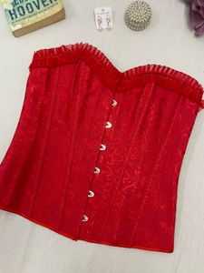 Stunning Red Corset Top