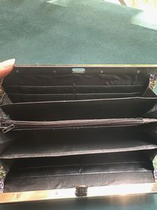 Chic Woven Clutch Wallet