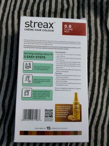 Streax Creme Hair Colour - Flame Red