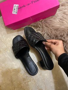 Quilted Block Heels