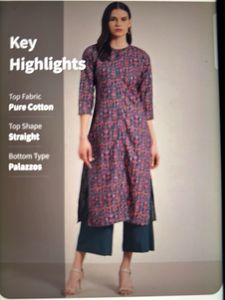 MYNTRA STITCHED SUIT SET 2 PIECE