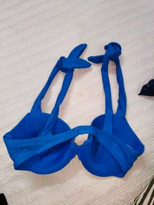 Vibrant Blue Bikini Top