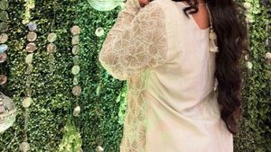 Elegant White Embroidered Kurta with Palazzo