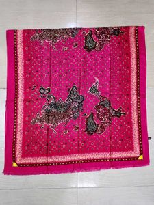 Pink Louis Vuitton Scarf