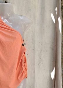 Chic One-Shoulder Ruched Top