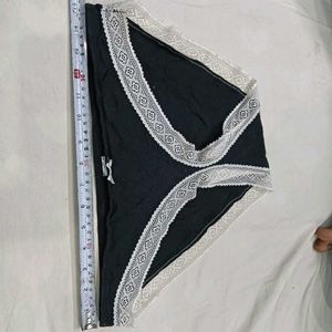 Black Lace🪔 Trim Briefs
