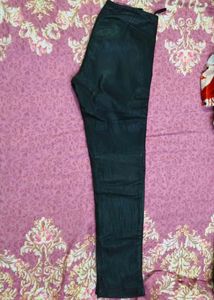 Black Faux Leather Pants