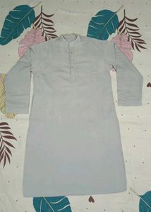 Men's Grey Kurta Set