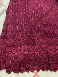 Elegant Maroon Kurta Set