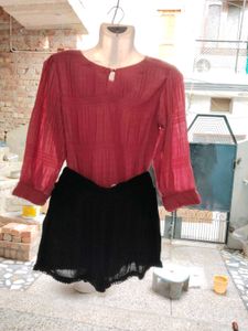 Embroidered ShortsMarks &amp; Spencer Black