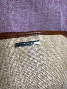 vilanova leather + jute high quality bag