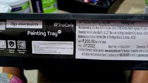 Pack 3 Asian Painting Tray 📥&amp; Rooler &amp; Brush