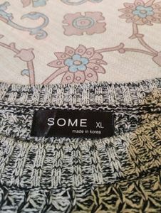 Chic Marled Knit Sweater