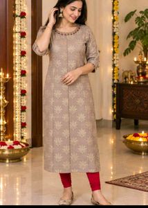 Kurta+Bracelet Ethnic Kurta with New Handband free