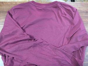 Roadster Maroon Graphic Print T-Shirt