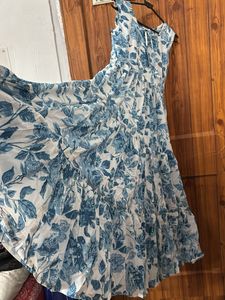 Udaipuri Floral Print Sundress | 100% Cotton