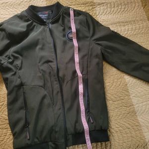 Olive Green Bomber Jacket