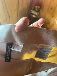 H&amp;M Faux Leather Bootcut Trousers