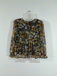 Multi Color Printed Top For Women's