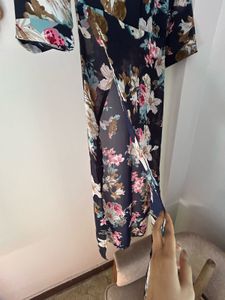 Floral Print Midi Dress