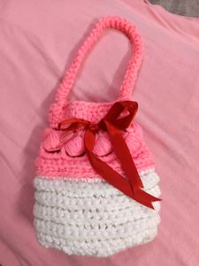 Crochet Handmade Potli Bag