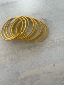 Ombre Set of Yellow Bangles