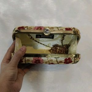 Beautiful Embroidered Clutch Bag