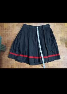 School Uniform Skirt and ful Shirt Set &amp; Belt