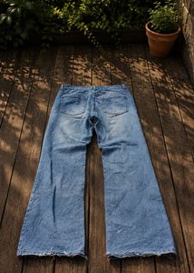 Light Wash Flared Jeans