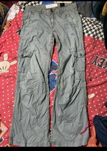 Comfortable Grey Cargo Pants