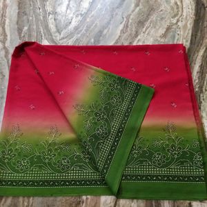 Watermelon Saree
