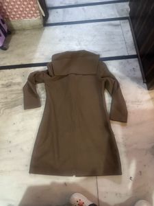 Elegant Brown Trench Coat