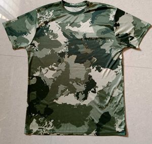Camouflage Print T-Shirt