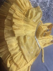 Beautiful Yellow  frock